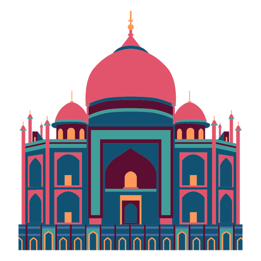 Hindu temple illustration PNG Design
