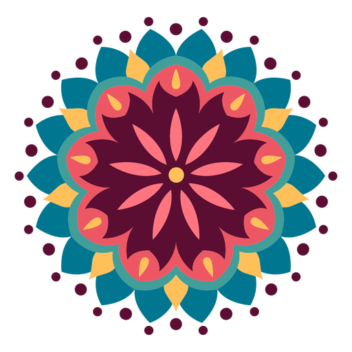 Mandala de Holi - Baixar PNG/SVG Transparente