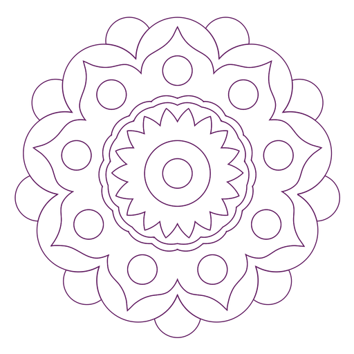 Download Línea de mandala holi - Descargar PNG/SVG transparente