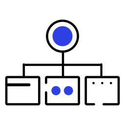 Icon connection device circle stroke PNG Design