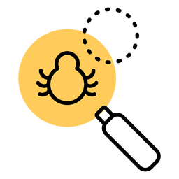 Memory Stick Icon Bug Käfer Schlaganfall PNG-Design