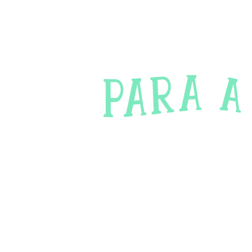 Para a portuguese text sticker PNG Design