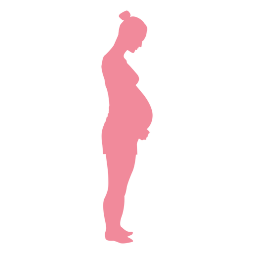 Embarazo Mujer Vientre Silueta Descargar Png Svg Transparente