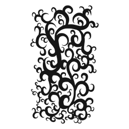 Vierfacher Pausenstrudel für ganze Noten PNG-Design
