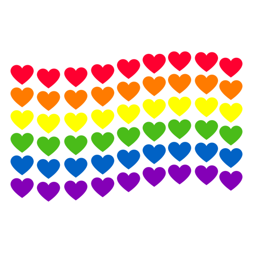 Free Free Heart Rainbow Svg 500 SVG PNG EPS DXF File