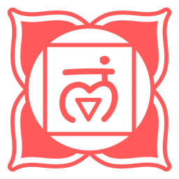 Root chakra symbol PNG Design