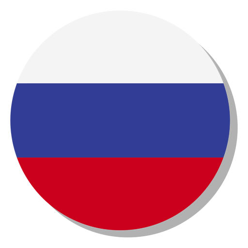 Rusia bandera idioma icono círculo - Descargar PNG/SVG ...