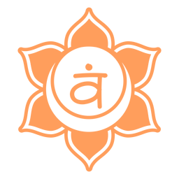 Sacral chakra symbol PNG Design Transparent PNG