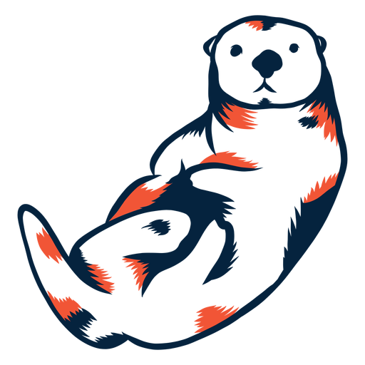 Lontra-marinha Desenho PNG