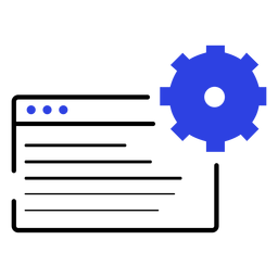 Tablet icon information settings stroke PNG Design