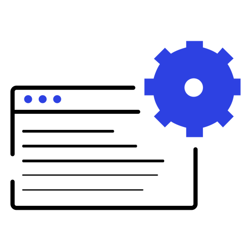 Tablet icon information settings stroke PNG Design