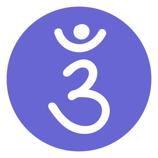 Icono del chakra del tercer ojo