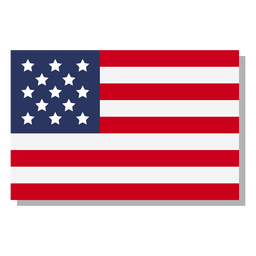 Usa Flag Language Icon Circle Transparent Png Svg Vector File
