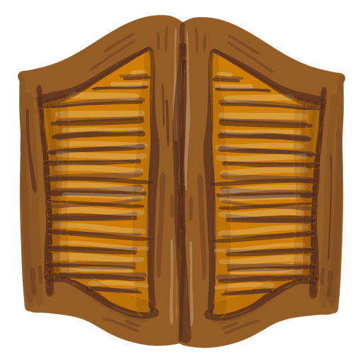 Download Western saloon doors - Transparent PNG & SVG vector file