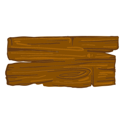 Letrero de madera Diseño PNG