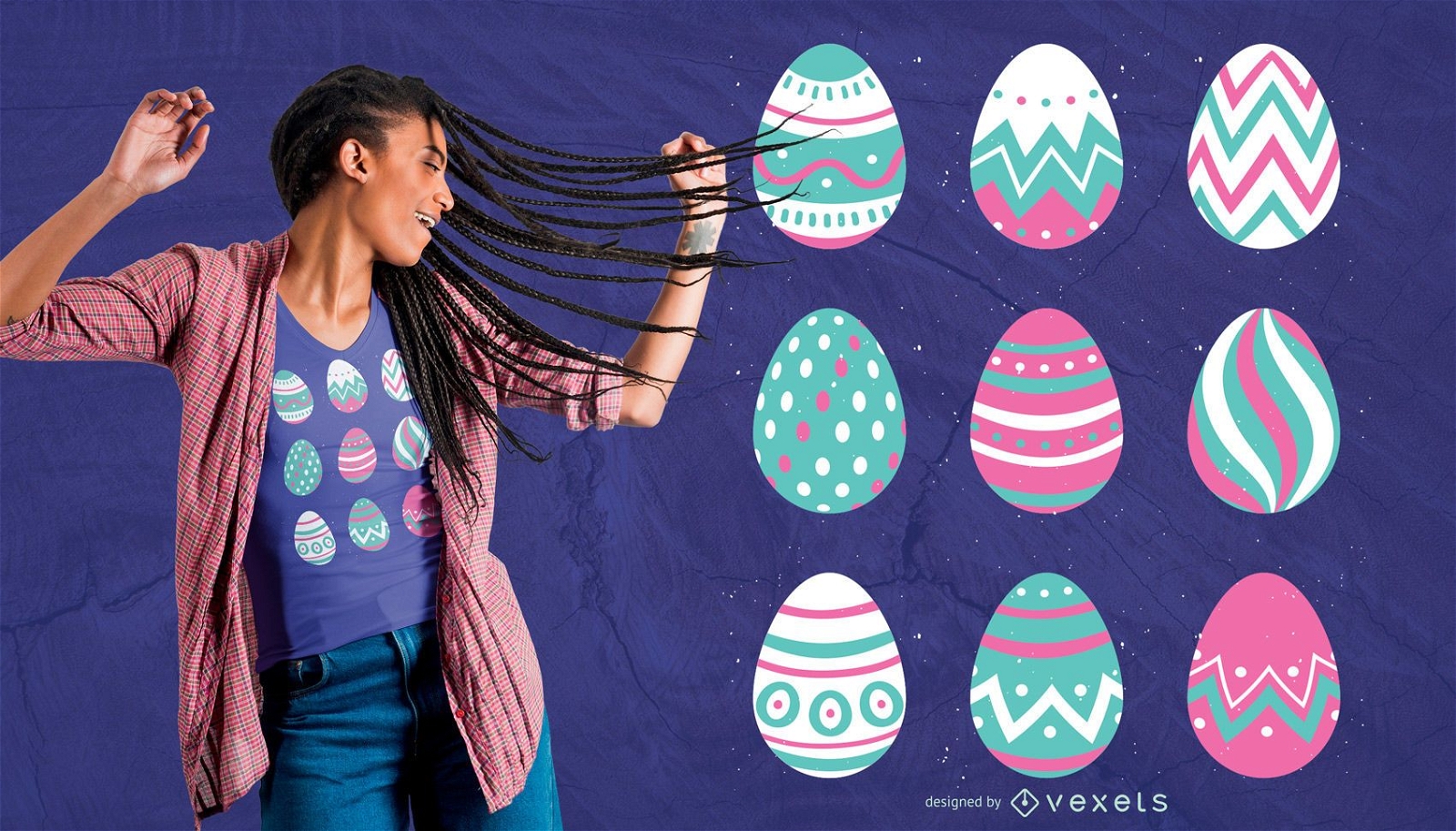 Design de camisetas Easter Egg