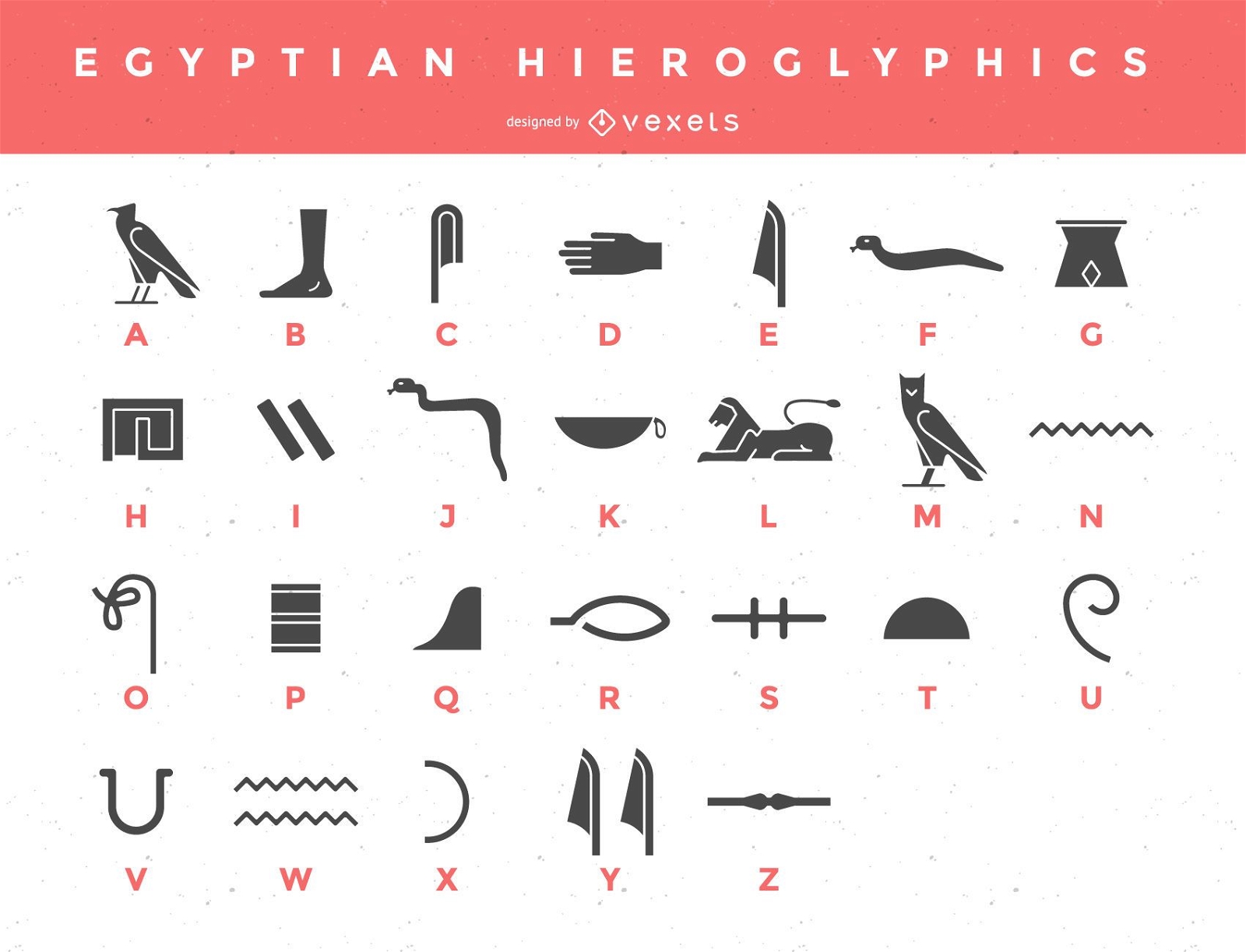 Egyptian Hieroglyphics Design