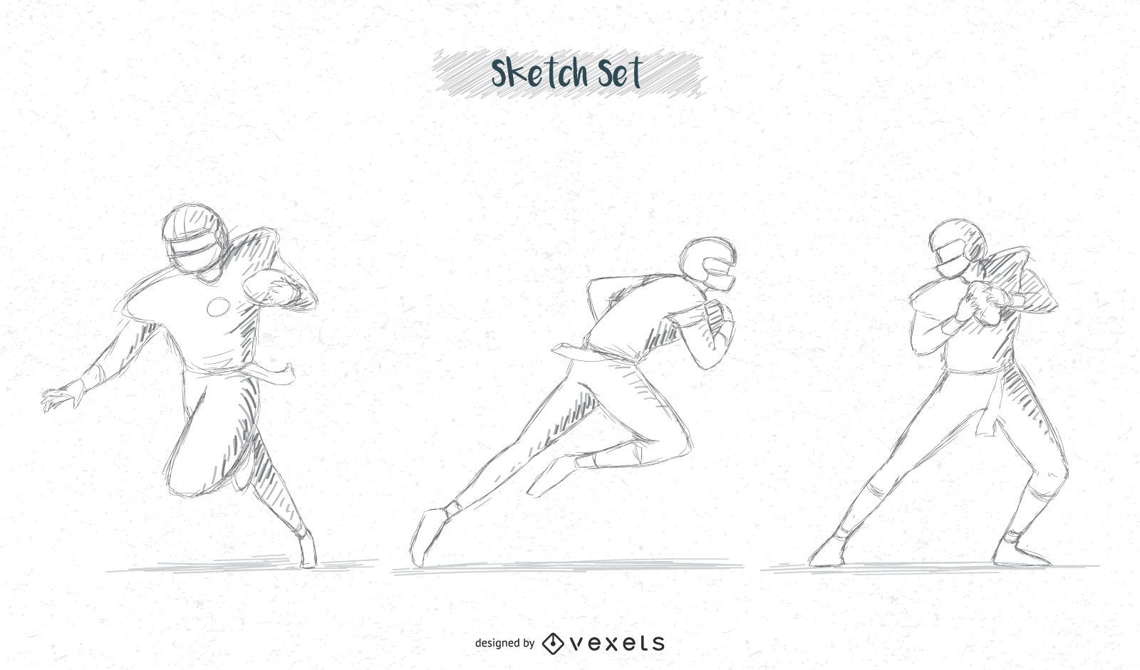 Fußballspieler Sketch Pack # 3