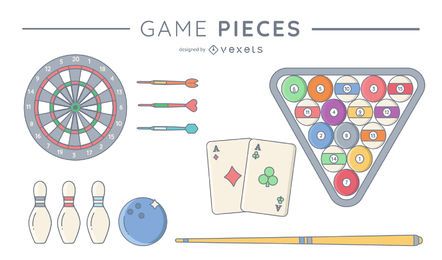 Game pieces pack Game pieces pack