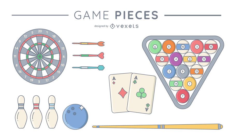 Game pieces pack Game pieces pack
