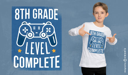 Diseño de camiseta Little Gamer