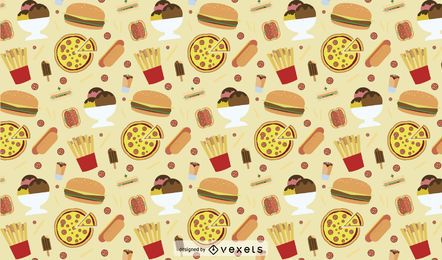 Junk food Pattern Junk food Pattern
