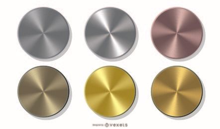 Paquete de monedas metalicas Paquete de monedas metalicas