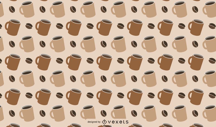 Patrón de café temático Patrón de café temático