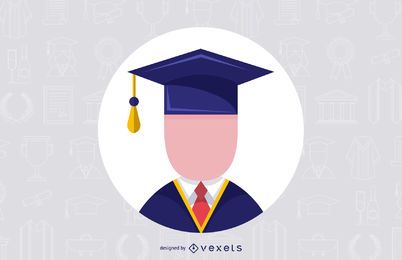 Male Graduate Vector Design Male Graduate Vector Design