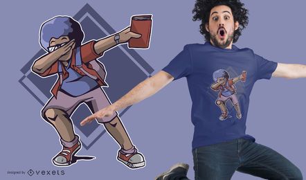 Student Dabbing T-Shirt Design Student Dabbing T-Shirt Design