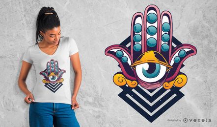 Diseño de camiseta de tercer ojo Diseño de camiseta de tercer ojo