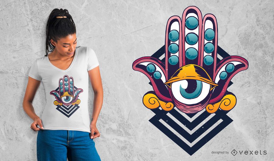 Diseño de camiseta de tercer ojo Diseño de camiseta de tercer ojo