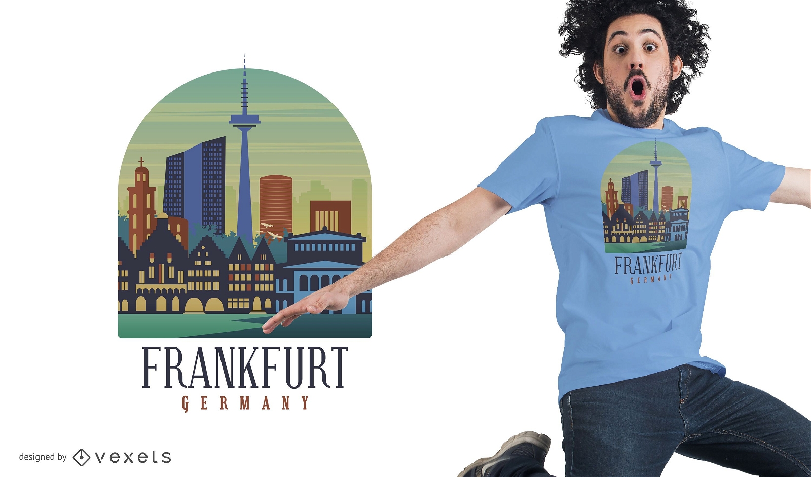 Design de camisetas em Frankfurt