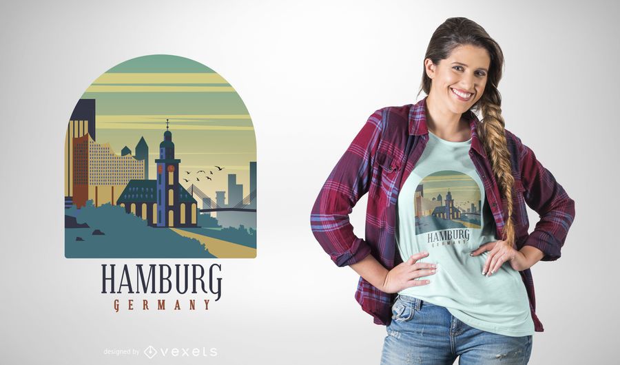 Hanburg T-Shirt Design Hanburg T-Shirt Design