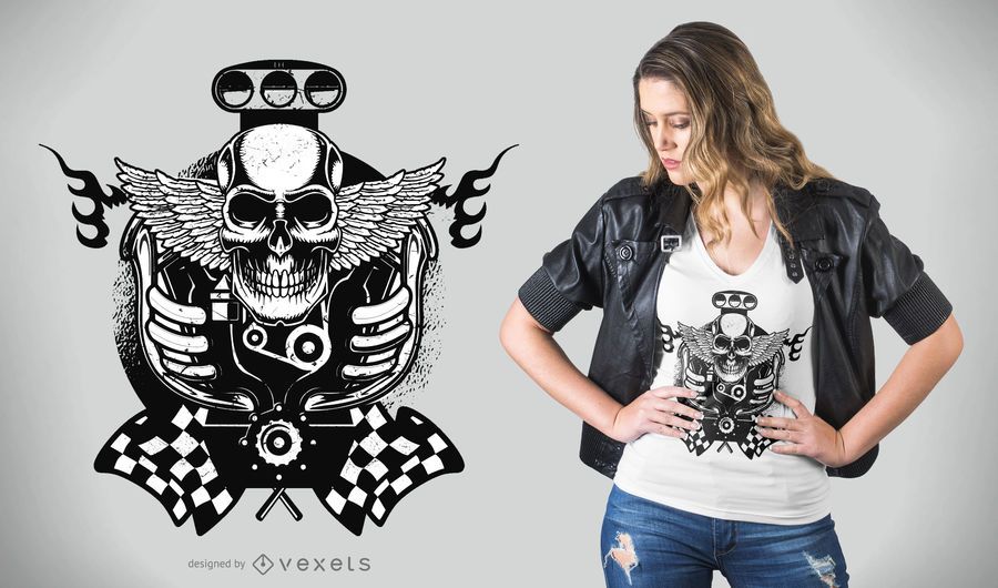 Motor Vehicle T-Shirt Design Motor Vehicle T-Shirt Design