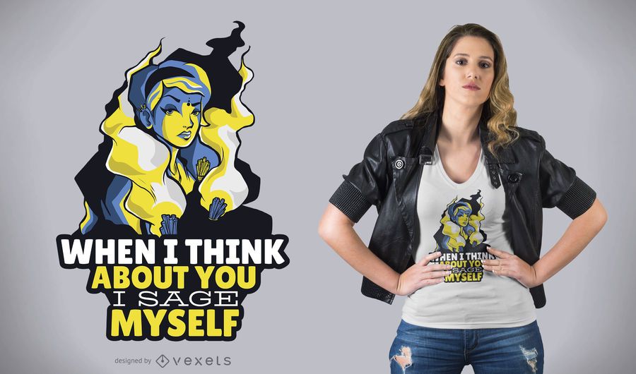 Sage T-Shirt Design Sage T-Shirt Design