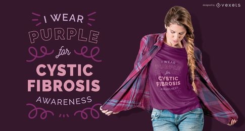 Cystic Fibrosis T-shirt Design 