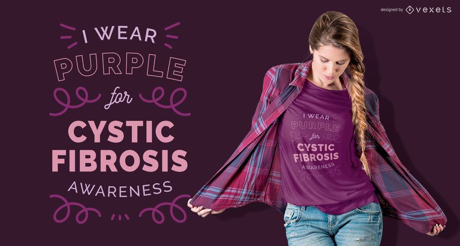 Cystic Fibrosis T-shirt Design Cystic Fibrosis T-shirt Design