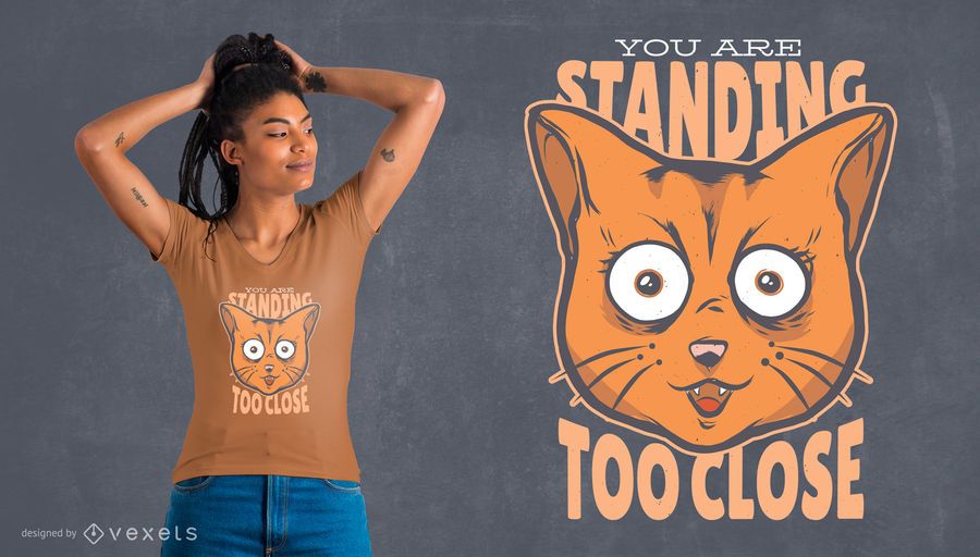Stand nahes T-Shirt Design Stand nahes T-Shirt Design