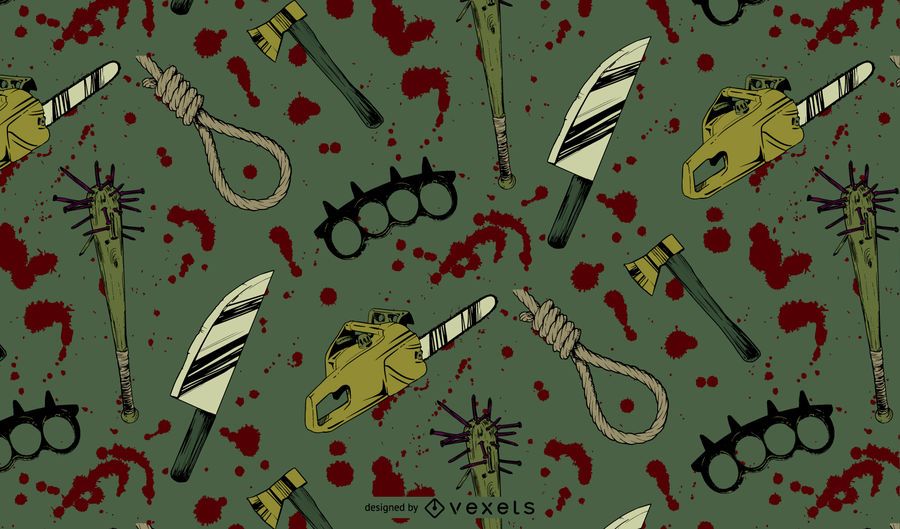 Horrorfilm-Muster Horrorfilm-Muster