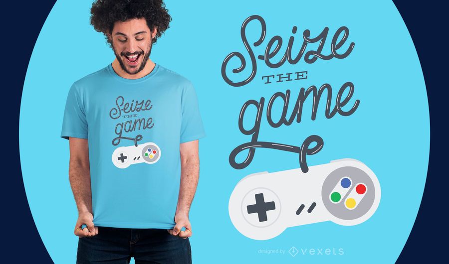 Seize the Game T-Shirt Design Seize the Game T-Shirt Design