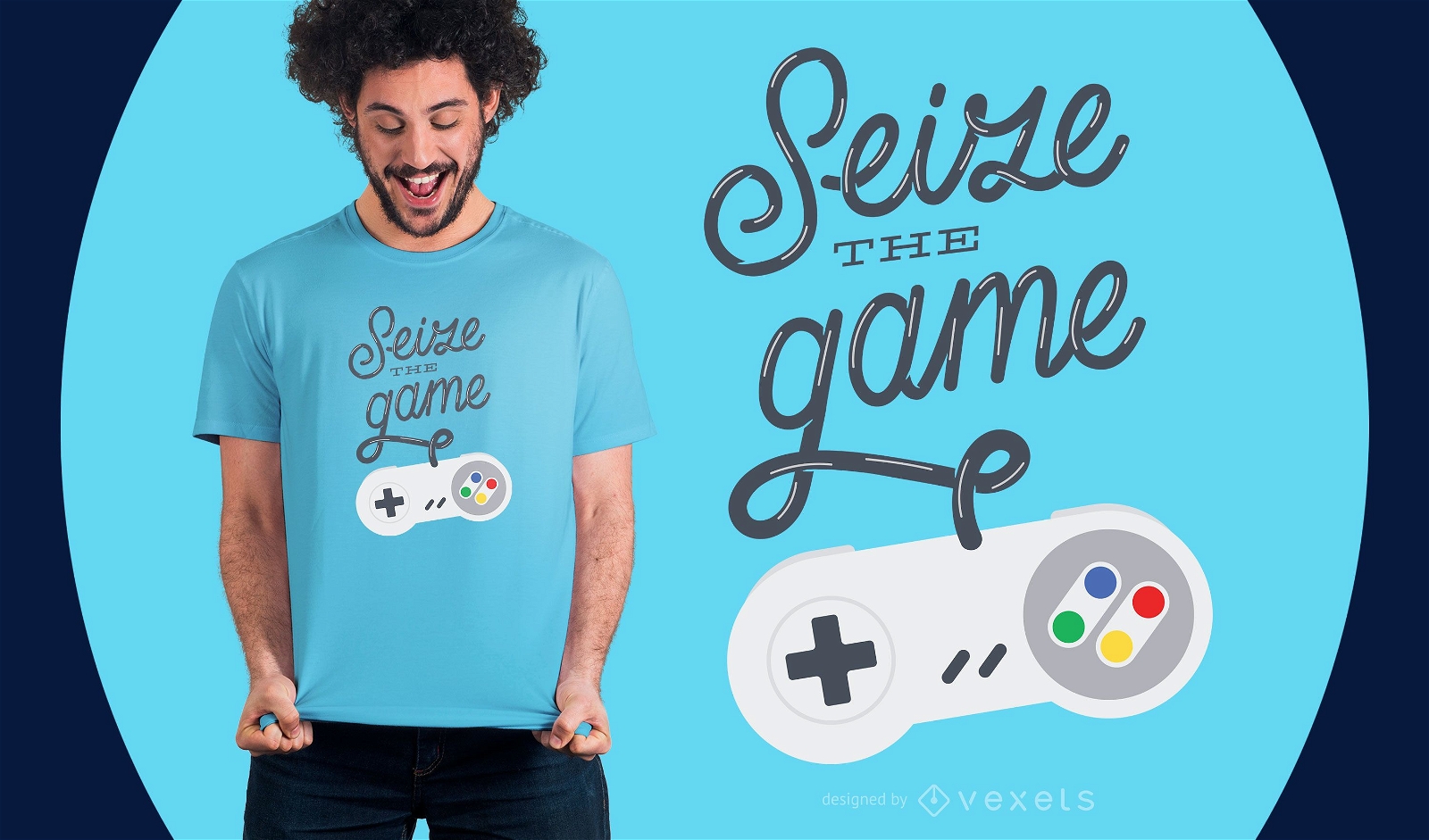 Seize the Game T-Shirt Design