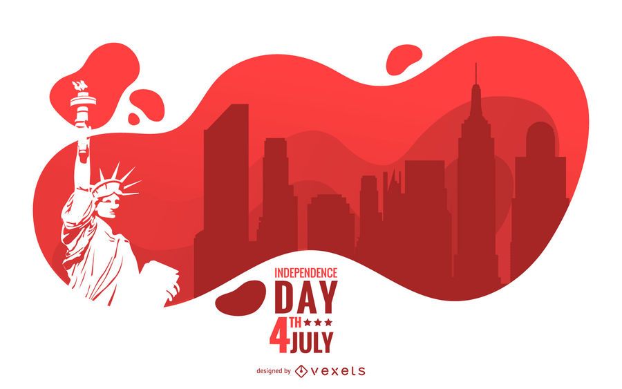 Independence Day Illustration Design Independence Day Illustration Design