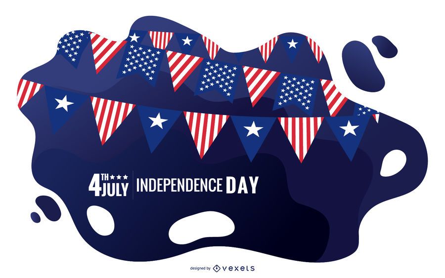 USA Unabhängigkeitstag Illustration USA Unabhängigkeitstag Illustration