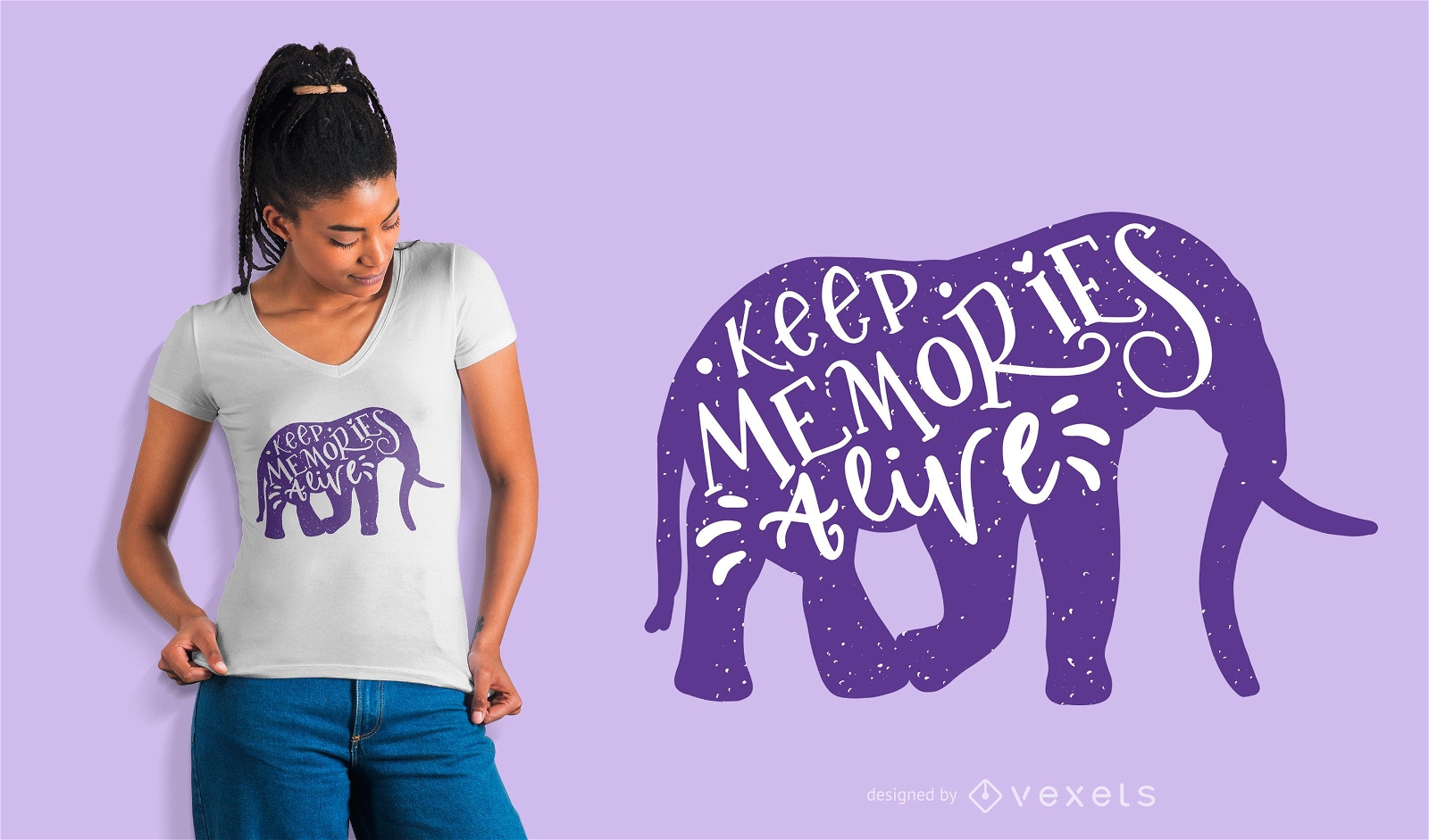 Halten Sie Erinnerungen lebendig T-Shirt Design