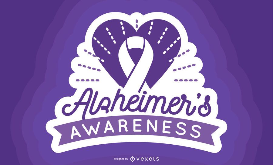 Rótulo de Consciência de Alzheimer Rótulo de Consciência de Alzheimer