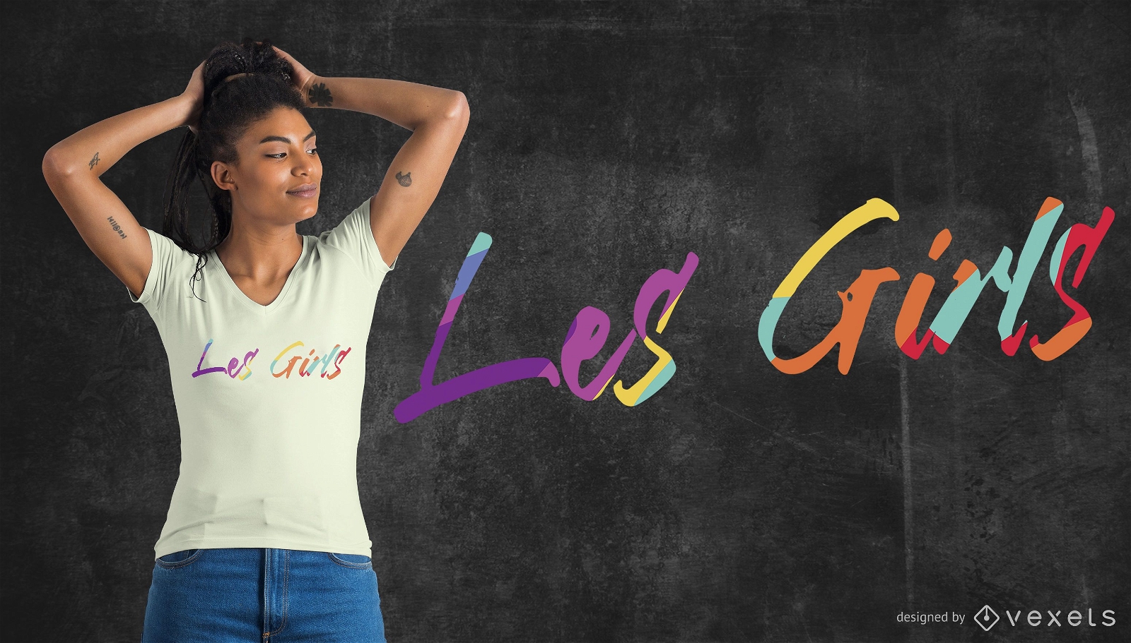 Französische Mädchen zitieren T-Shirt Design