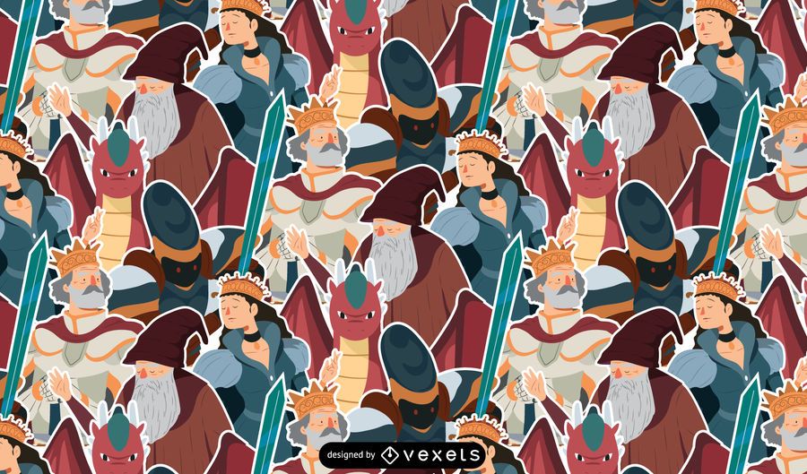 Middle Age Pattern Middle Age Pattern