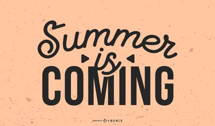 Llega el verano titulo grafico Llega el verano titulo grafico