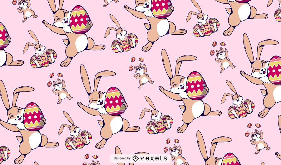 Easter Bunny With Egg Easter Bunny With Egg